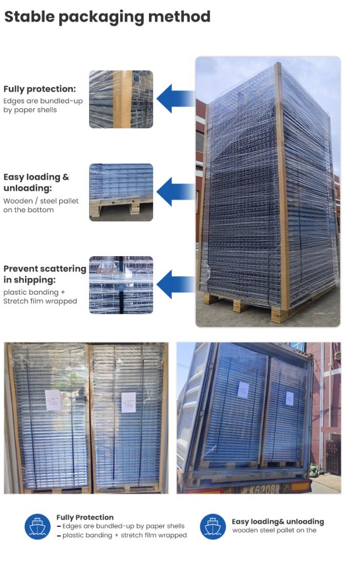 Lagerlager Verzinktes Eisendrahtnetz Racking 100kg-2500kg Ladekapazität 3