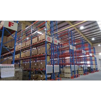 Spezialisierte Schwerlastlager-Lagerhalle Dexion-Stil Hot Dip Galvanized