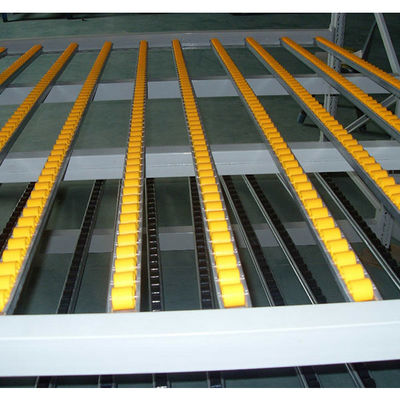 Schwermetall Stahl Hochdichte Schwerkraft-Flow-Roller-Rack Karton Live-Racks