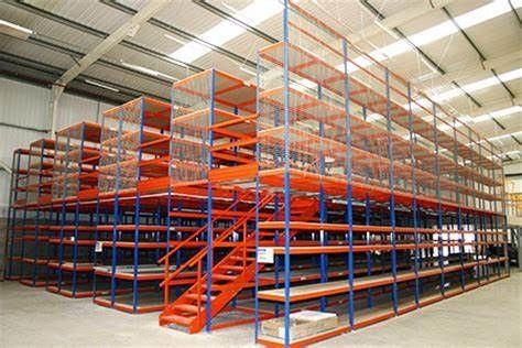 Zusammengesetzte strukturelle Stahlplattform mit Hochlevel-Mezzanine-Rack
