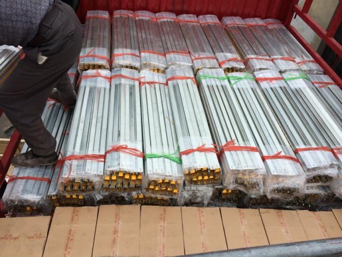 Schwerkraftkartonsystem für Lagerhalte und Palettenregalen mit Walzen 5