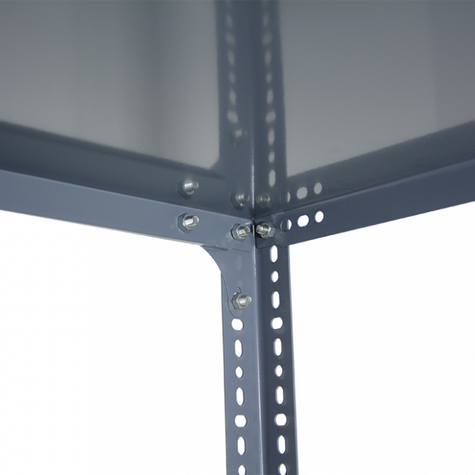 Schlittenwinkel-Lichttätigkeit, Schraubenloser Rivet-Regal, Eisenwinkel-Stahlregal 5